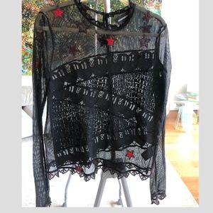Zadig & Voltaire Deluxe Size Large Long Sleeve